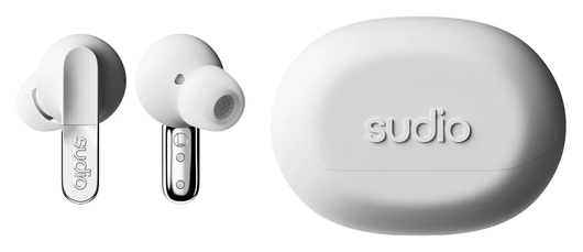 Sudio N3 Pro Draadloze Bluetooth Oordopjes met Active Noise Cancelling Wit afbeelding 2