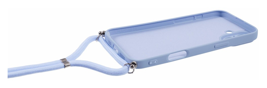 iPhone 16 Plus Hoesje met Koord en Camera Bescherming Back Cover Lichtpaars afbeelding 7
