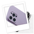 Apple iPhone 16 Pro Hoesje met Koord en Camera Bescherming Back Cover Paars afbeelding 2