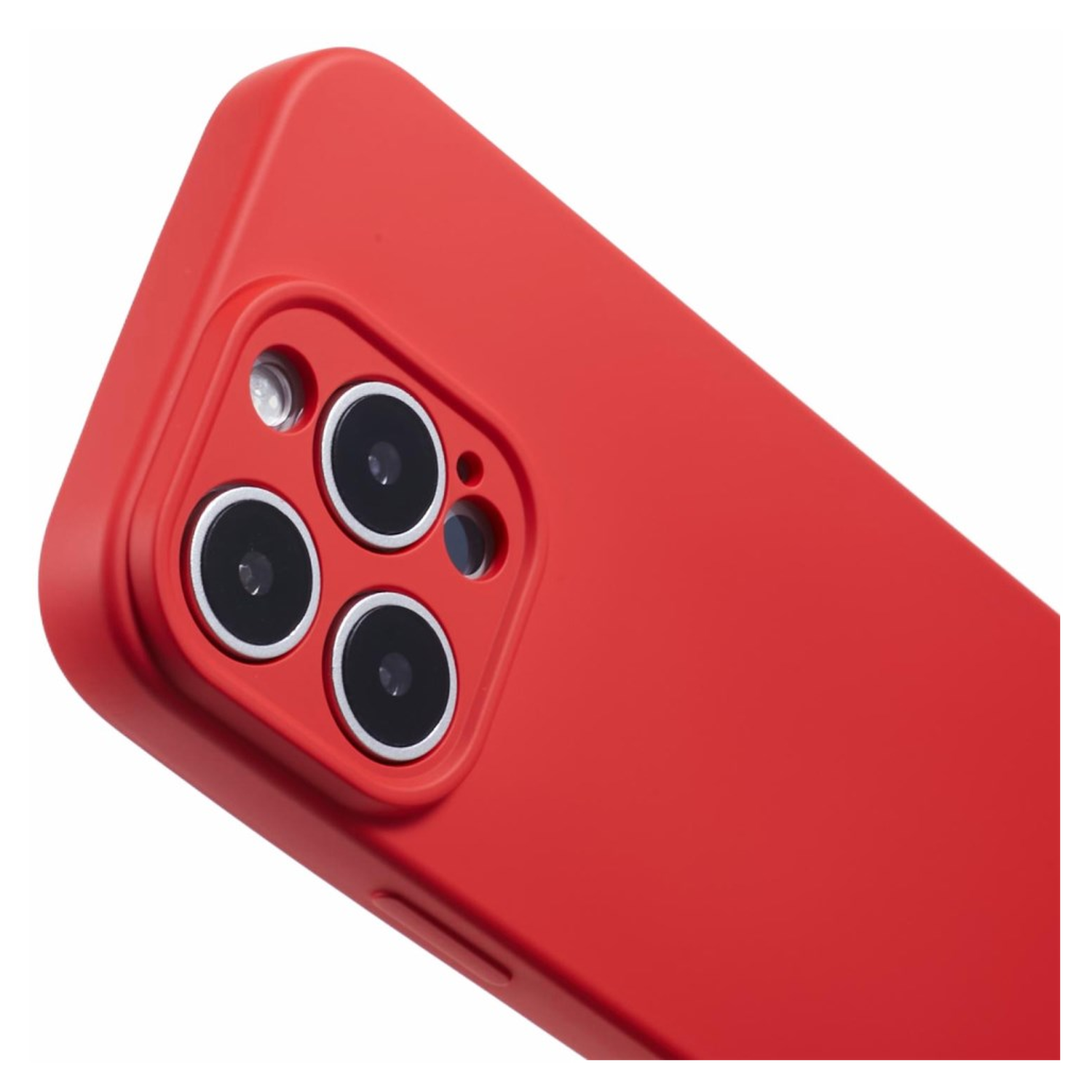Apple iPhone 16 Pro Hoesje met Koord en Camera Bescherming Back Cover Rood afbeelding 8