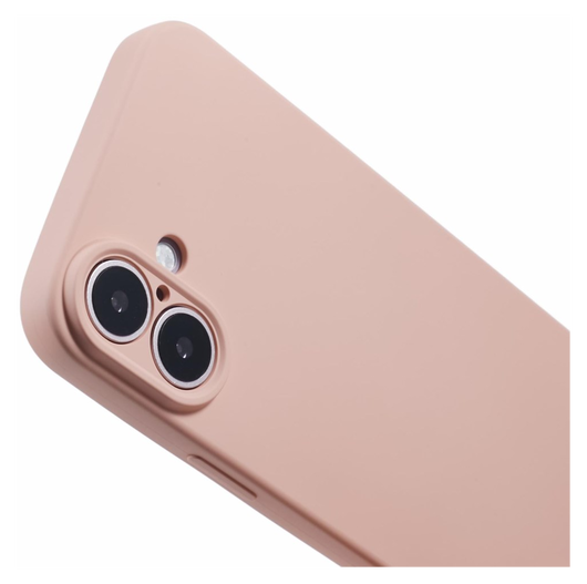 Apple iPhone 16 Hoesje met Koord en Camera Bescherming Back Cover Roze afbeelding 8