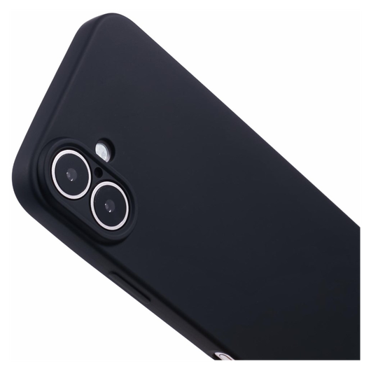 Apple iPhone 16 Hoesje met Koord en Camera Bescherming Back Cover Zwart afbeelding 8