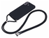 Apple iPhone 16 Hoesje met Koord en Camera Bescherming Back Cover Zwart afbeelding 6