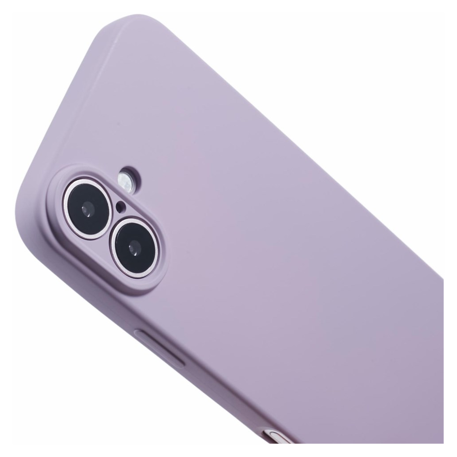 Apple iPhone 16 Hoesje met Koord en Camera Bescherming Back Cover Paars afbeelding 8