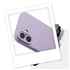 Apple iPhone 16 Hoesje met Koord en Camera Bescherming Back Cover Paars afbeelding 2