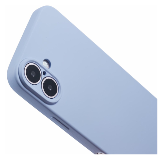 Apple iPhone 16 Hoesje met Koord en Camera Bescherming Back Cover Lichtpaars afbeelding 8