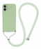 Apple iPhone 16 Hoesje met Koord en Camera Bescherming Back Cover Matcha Groen afbeelding 1