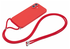 Apple iPhone 16 Hoesje met Koord en Camera Bescherming Back Cover Rood afbeelding 6
