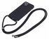 Apple iPhone 15 Hoesje met Koord en Camera Bescherming Back Cover Zwart afbeelding 6