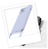 Apple iPhone 15 Hoesje met Koord en Camera Bescherming Back Cover Lichtpaars afbeelding 2