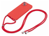 Apple iPhone 15 Hoesje met Koord en Camera Bescherming Back Cover Rood afbeelding 2