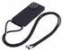 Apple iPhone 15 Pro Hoesje met Koord en Camera Bescherming Back Cover Zwart afbeelding 6