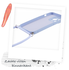 Apple iPhone 15 Pro Hoesje met Koord en Camera Bescherming Back Cover Lichtpaars afbeelding 5
