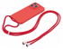 Apple iPhone 15 Pro Hoesje met Koord en Camera Bescherming Back Cover Rood afbeelding 6