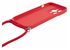 Apple iPhone 15 Pro Hoesje met Koord en Camera Bescherming Back Cover Rood afbeelding 8