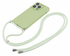 Apple iPhone 15 Pro Hoesje met Koord en Camera Bescherming Back Cover Matcha afbeelding 6