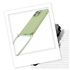 Apple iPhone 15 Pro Hoesje met Koord en Camera Bescherming Back Cover Matcha afbeelding 2