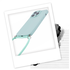 Apple iPhone 15 Pro Max Hoesje met Koord en Camera Bescherming Back Cover Mint afbeelding 2