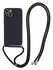 Apple iPhone 14 Hoesje met Koord en Camera Bescherming Back Cover Zwart afbeelding 1