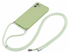 Apple iPhone 11 Hoesje met Koord en Camera Bescherming Back Cover Matcha Groen afbeelding 6