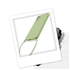 Apple iPhone 11 Hoesje met Koord en Camera Bescherming Back Cover Matcha Groen afbeelding 2