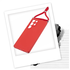 Samsung S25 Ultra Hoesje met Koord en Camera Bescherming Back Cover Rood afbeelding 2