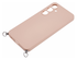 Samsung Galaxy S25 Hoesje met Koord en Camera Bescherming Back Cover Roze afbeelding 8