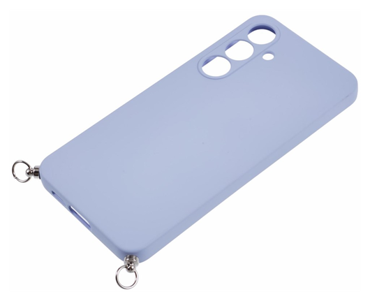 Samsung Galaxy A56 Hoesje met Koord en Camera Bescherming Back Cover Lichtpaars afbeelding 9
