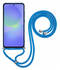Samsung Galaxy A36 Hoesje met Koord en Camera Bescherming Back Cover Blauw afbeelding 8