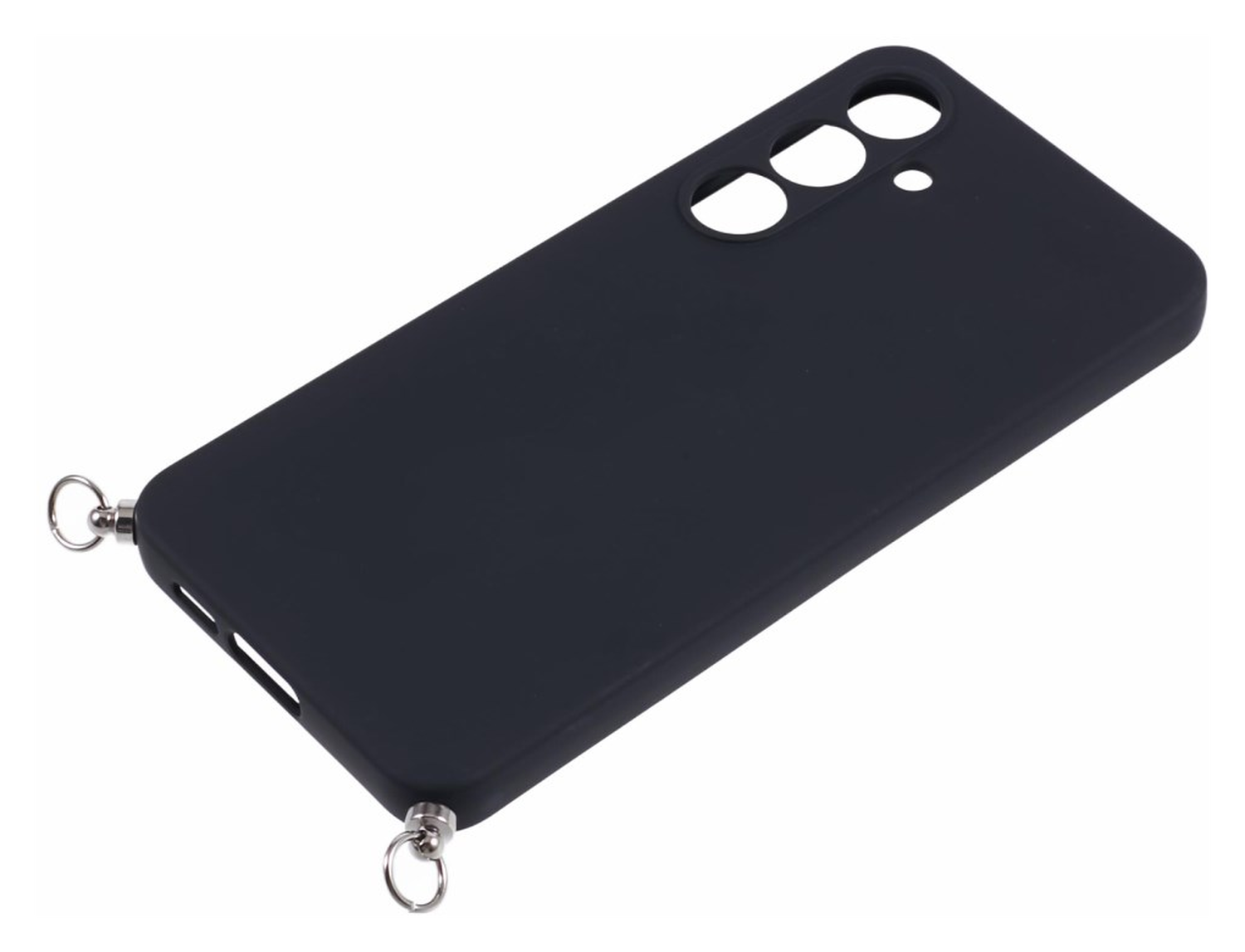Samsung Galaxy A16 Hoesje met Koord en Camera Bescherming Back Cover Zwart afbeelding 9
