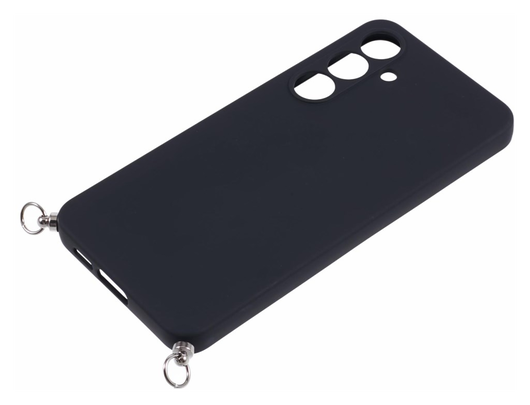 Samsung Galaxy A16 Hoesje met Koord en Camera Bescherming Back Cover Zwart afbeelding 9