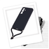 Samsung Galaxy A16 Hoesje met Koord en Camera Bescherming Back Cover Zwart afbeelding 2
