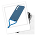 Samsung Galaxy A16 Hoesje met Koord en Camera Bescherming Back Cover Blauw afbeelding 2