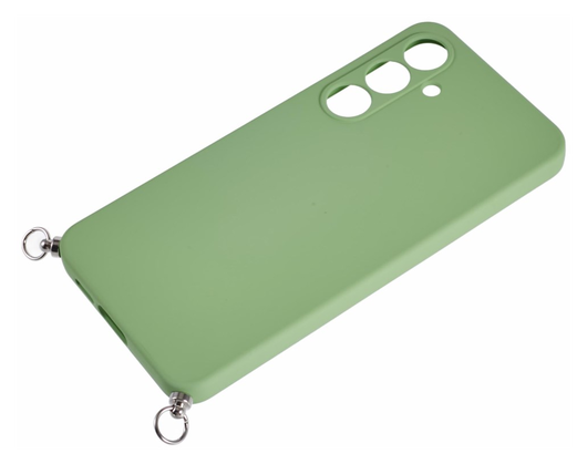 Samsung Galaxy A16 Hoesje met Koord en Camera Bescherming Back Cover Matcha afbeelding 9