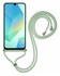 Samsung Galaxy A16 Hoesje met Koord en Camera Bescherming Back Cover Matcha afbeelding 6
