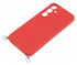 Samsung Galaxy A16 Hoesje met Koord en Camera Bescherming Back Cover Rood afbeelding 9
