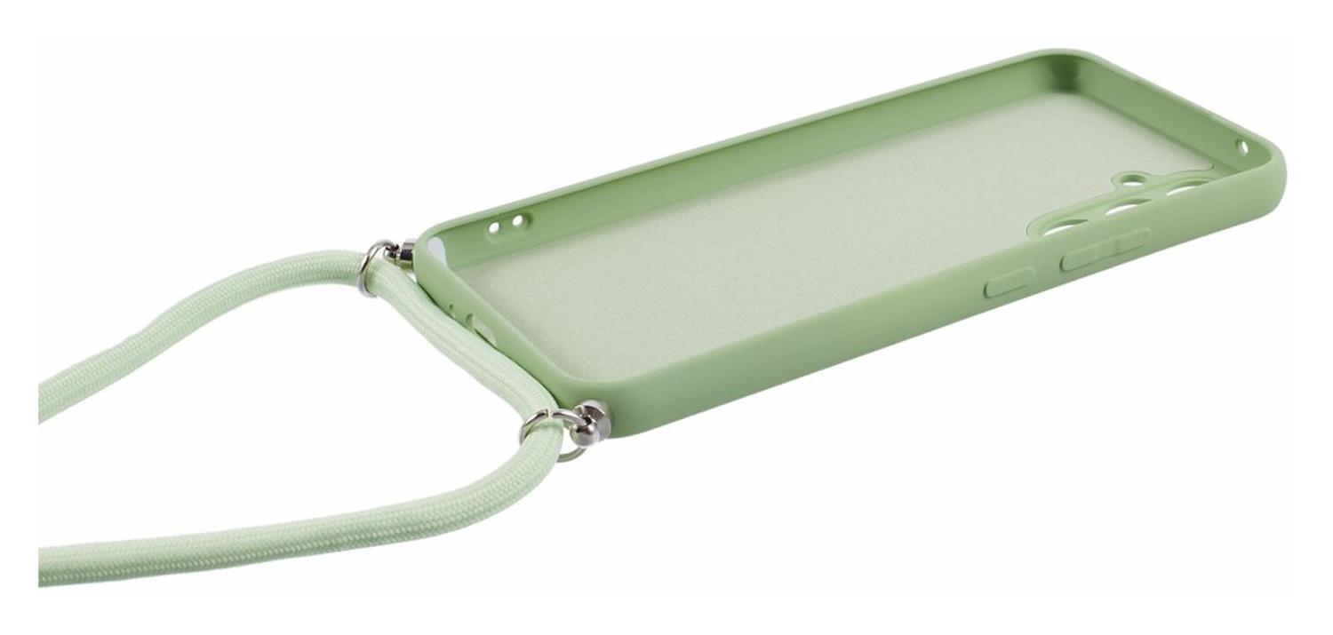 Samsung Galaxy A54 Hoesje met Koord en Camera Bescherming Back Cover Matcha afbeelding 8