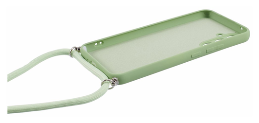 Samsung Galaxy A54 Hoesje met Koord en Camera Bescherming Back Cover Matcha afbeelding 8