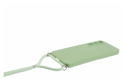Samsung Galaxy A35 Hoesje met Koord en Camera Bescherming Back Cover Matcha afbeelding 8