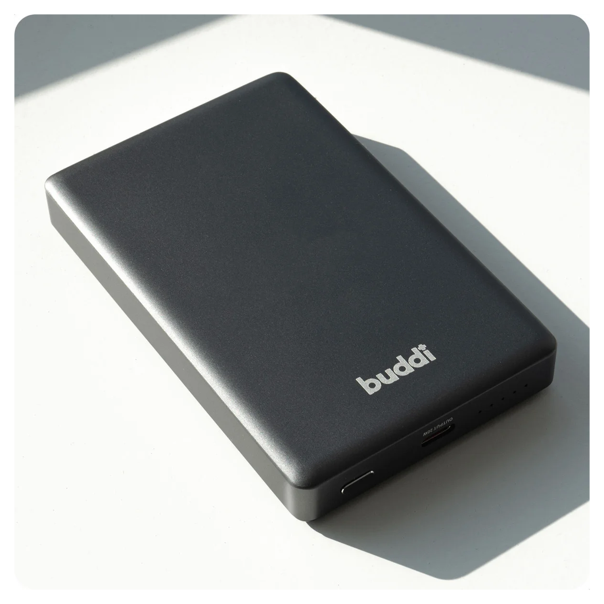 Buddi Connect 10.000 mAh MagSafe Powerbank 20W met 25W Oplader Zwart afbeelding 14