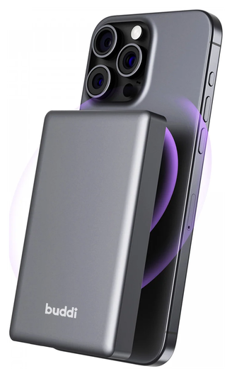 Buddi Connect 10.000 mAh MagSafe Powerbank 20W met 25W Oplader Zwart afbeelding 16