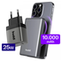 Buddi Connect 10.000 mAh MagSafe Powerbank 20W met 25W Oplader Zwart