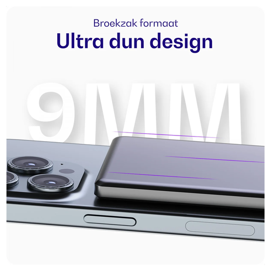 Buddi Connect 5.000 mAh MagSafe Powerbank 20W met 25W Oplader Zwart afbeelding 3