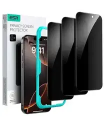 ESR Privacy Screen Protector iPhone Air Tempered Glass (3-Pack) afbeelding