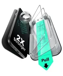 ESR UltraFit Tempered Glass iPhone Air Screen Protector (3-Pack) afbeelding