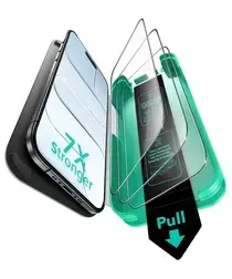 ESR UltraFit Armorite iPhone Air Screen Protector Tempered Glass (3-Pack) afbeelding