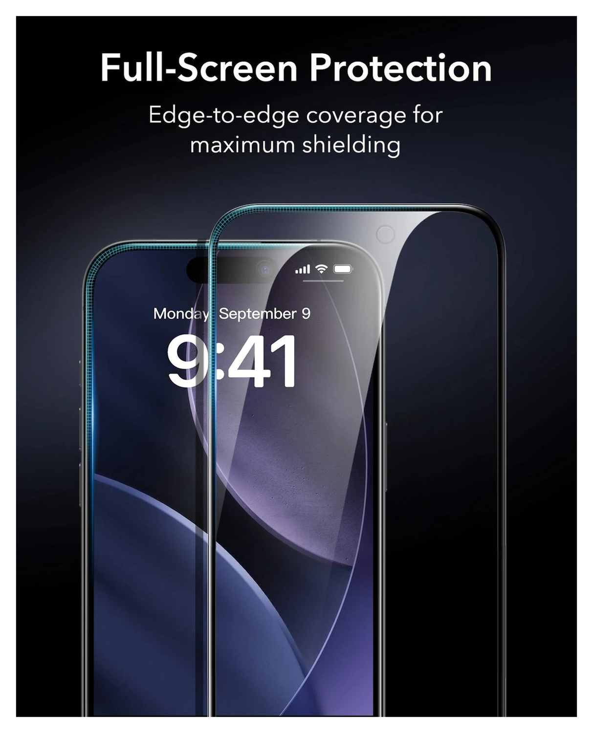 ESR UltraFit Armorite Privacy iPhone 17 Pro Max Tempered Glass (3-Pack) afbeelding 8