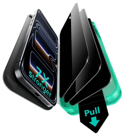 ESR UltraFit Armorite Privacy iPhone 17 Pro Max Tempered Glass (3-Pack)