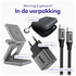 Buddi Power 3-in-1 Draadloze MagSafe / Qi2 Oplader met 25W Power Adapter Grijs afbeelding 7