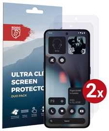 Rosso Nothing Phone (3) Screen Protector Case Friendly Folie Duo Pack